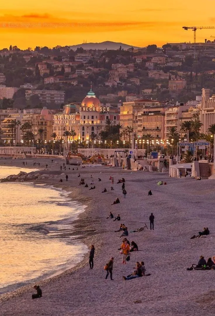 アパート Appartement Tres Cosy, En Plein Centre-Ville, Proximite Plage, Nice Centre フランス